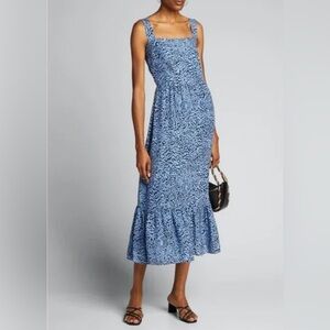 Hvn Olympia Sleeveless Gown Blue Size 2